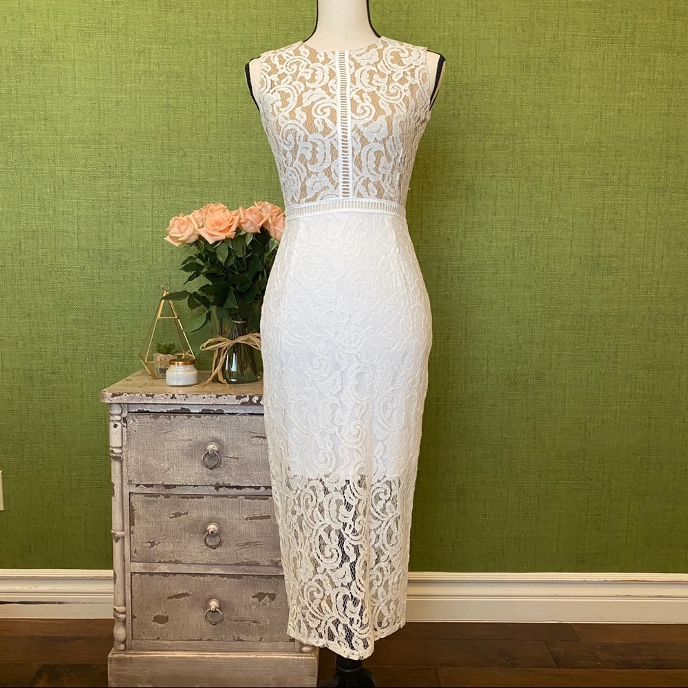 White Lace Dress